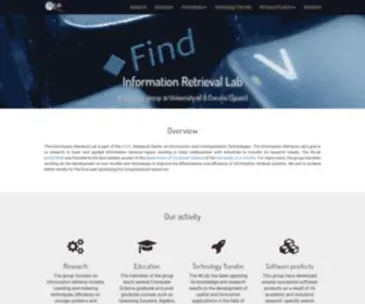 Irlab.org(Information Retrieval Lab) Screenshot