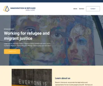IRLC.ca(Immigration and Refugee Legal Clinic) Screenshot