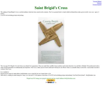 Irlonline.com(Saint Brigid's Cross) Screenshot