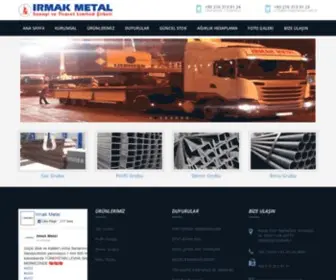 Irmakmetal.com.tr(Irmak Metal) Screenshot