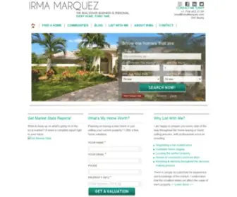 Irmamarquez.com(Weston, FL Real Estate & Homes) Screenshot