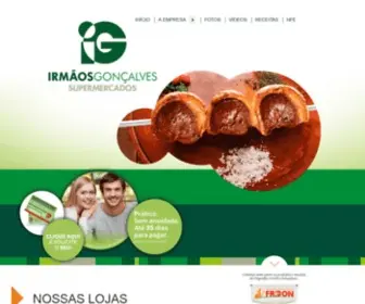 Irmaosgoncalves.com.br(Supermercado) Screenshot