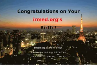 Irmed.org(Proveedor de cosmocéuticos profesionales exclusivos) Screenshot