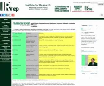 Irmep.org(Institute for Research) Screenshot