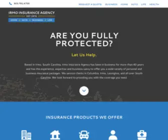 Irmoinsuranceagency.com(Irmo Insurance Agency) Screenshot