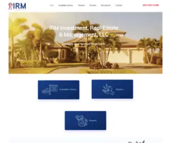 Irmrentals.com(Merge-company) Screenshot