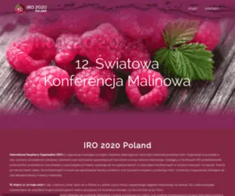 Iro2020Poland.pl(IRO 2020 Poland) Screenshot