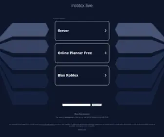 Iroblox.live(Friv Games) Screenshot