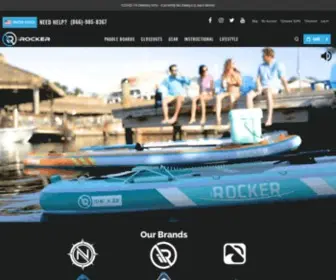 Irockersup.com(Stand Up Paddle Boards at iROCKER) Screenshot