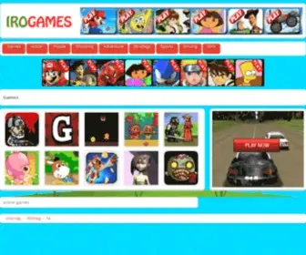 Irogames.com(Free Online Games) Screenshot