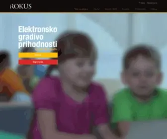 Irokus.si(Poučujem interaktivno) Screenshot