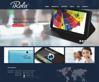 Irolausa.com(IRola) Screenshot