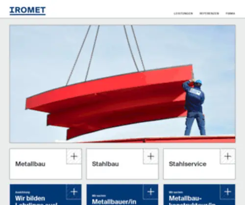 Iromet.ch(Iromet AG) Screenshot