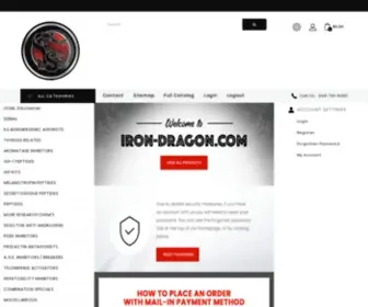 Iron-Dragon.com(Liquidex) Screenshot