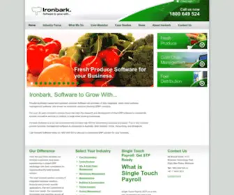 Ironbark.com.au(Ironbark Software) Screenshot