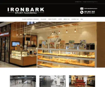 Ironbarkflooring.com.au(Ironbark Epoxy Flooring) Screenshot