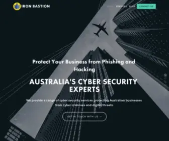 Ironbastion.com.au(Information Security Services) Screenshot