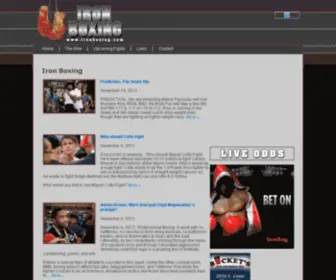 Ironboxing.com(Iron Boxing) Screenshot