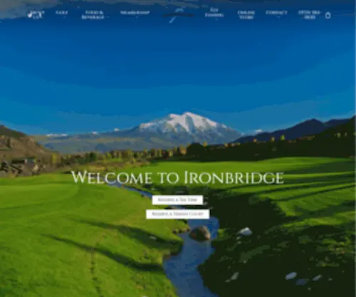 Ironbridgeclub.com(Ironbridge Golf Club) Screenshot