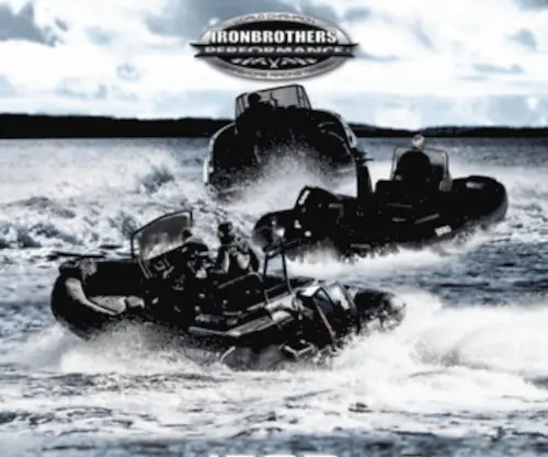 Ironbrothers.se(Båthandlare i världsklass) Screenshot