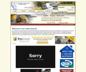 Ironcccu.com(Iron County Community Credit Union) Screenshot