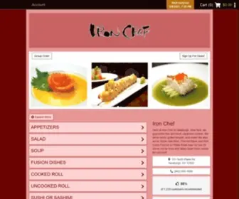 Ironchefonline.com(Newburgh, NYMenu & Order Online)) Screenshot