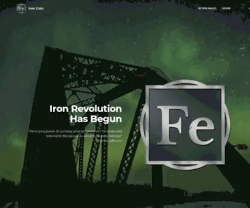 Ironcoin.org(Iron Revolution) Screenshot