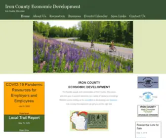 Ironcountywi.com(Iron County) Screenshot
