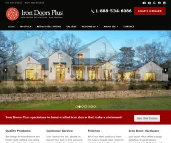 Irondoorsplus.com(Iron Doors Plus l Wrought Iron Doors) Screenshot