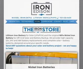 Ironedison.com(Iron Edison) Screenshot