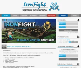 Ironfight.fr(Serveur PVP Faction) Screenshot