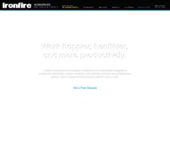 Ironfire.co(Long Beach Coworking Space) Screenshot