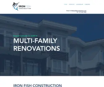 Ironfishconstruction.com(Iron Fish Construction) Screenshot