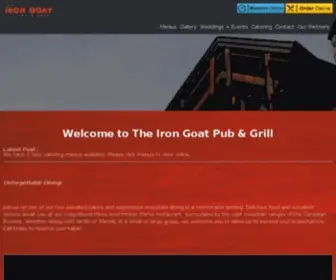 Irongoat.ca(Unforgettable Dining) Screenshot