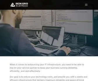 Irongrid.net(Iron Grid Networks) Screenshot