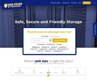 Ironguardstorage.com(Iron Guard Storage) Screenshot