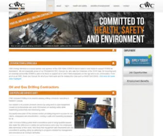 Ironhanddrilling.com(CWC Ironhand Drilling) Screenshot