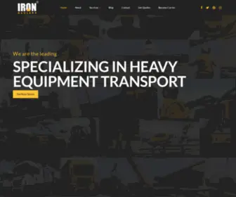 Ironhaulers.com(Iron Haulers) Screenshot