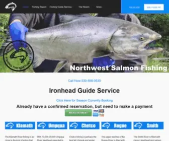 Ironheadguideservice.com(Premier Fishing & Rafting Company) Screenshot
