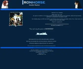 Ironhorseaussie.com(Ironhorse) Screenshot