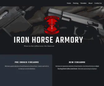 Ironhorseparker.com(Iron Horse Armory) Screenshot