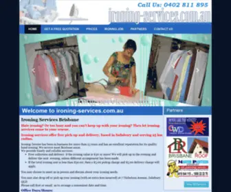 Ironing-Services.com.au(Ironing Services) Screenshot