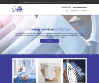 Ironingserviceharlow.co.uk(Ironing services) Screenshot