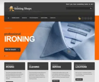 Ironingshops.com.au(The Ironing Shops) Screenshot