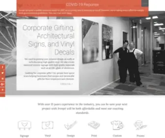 Ironjet.ca(Corporate Architectural Signs and Vinyl) Screenshot
