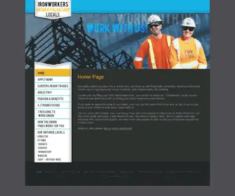 Ironjobs.ca(Ironworkers Canadian Field Locals) Screenshot