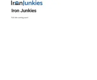Ironjunkies.com(Iron Junkies) Screenshot