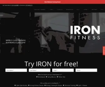 Ironla.com(IRON LA) Screenshot