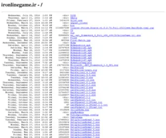 Ironlinegame.ir(Ironlinegame) Screenshot