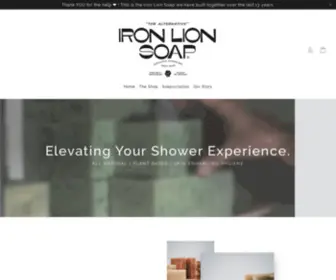 Ironlionsoap.com(Plant Based) Screenshot